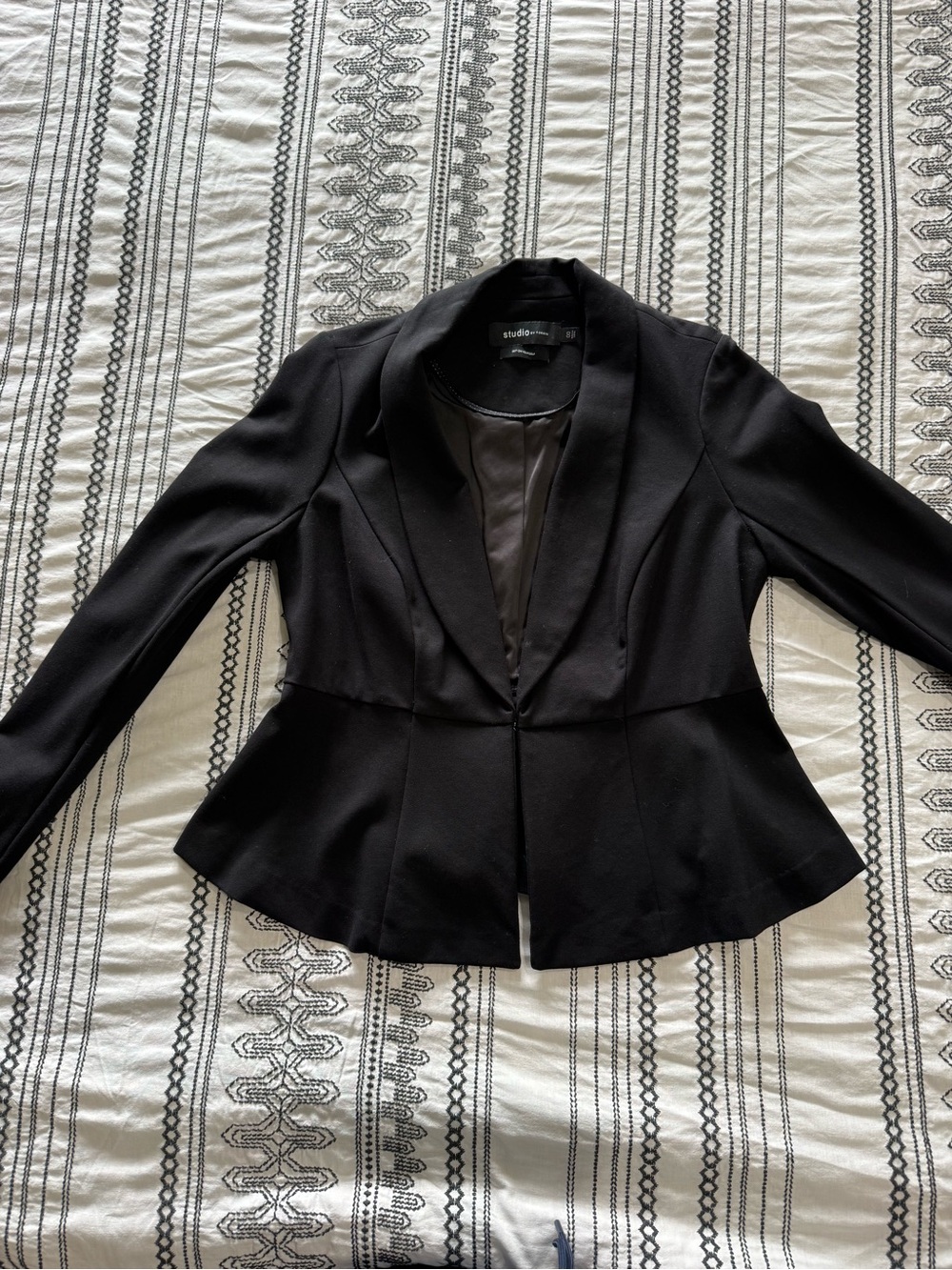 torrid Black Peplum Blazer